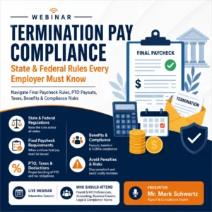 Final Paycheck & Termination Pay Compliance in 2026: Avoid Costly State & Federal Errors